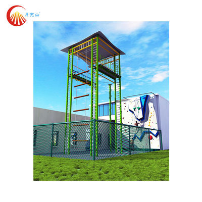 Moonhill Adventure Ropes Course Playground High Ropes Course ROHS Approved