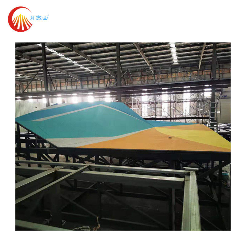 Adult Boulder Climbing Wall Jungle Obstacle Park Outdoor Bouldering Walls